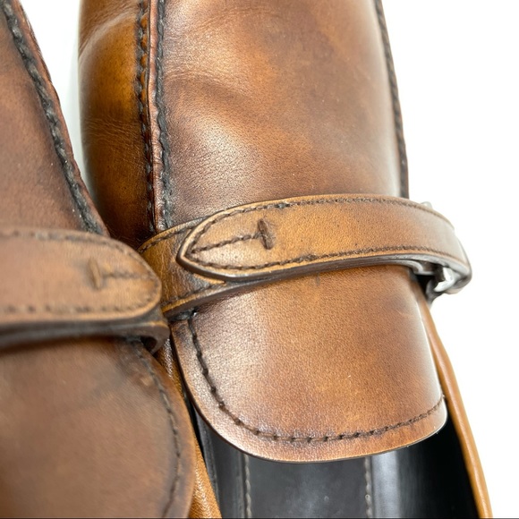 Prada shoes loafers belt leather driving shoes slip on in size 11 - Picture 8 of 16